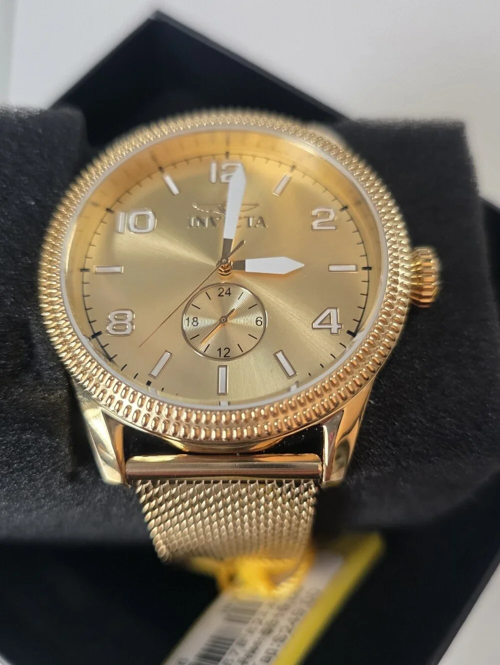 339.  Invicta Vintage Men's Multifunction Watch - 44mm. Gold (47136)